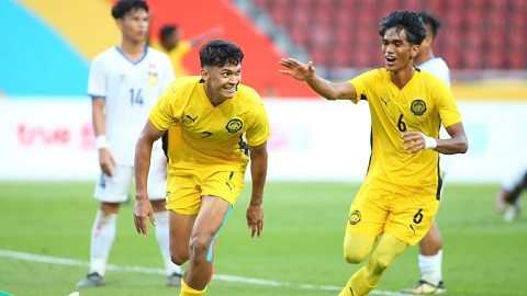 HLV U22 Malaysia ‘nổ’ vang trời sau cuộc ngược dòng trước U22 Lào
